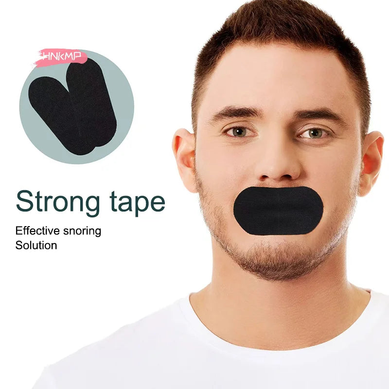 Sleep Mouth Tape for Snoring | 30 Gentle Strips for Nasal Breathing